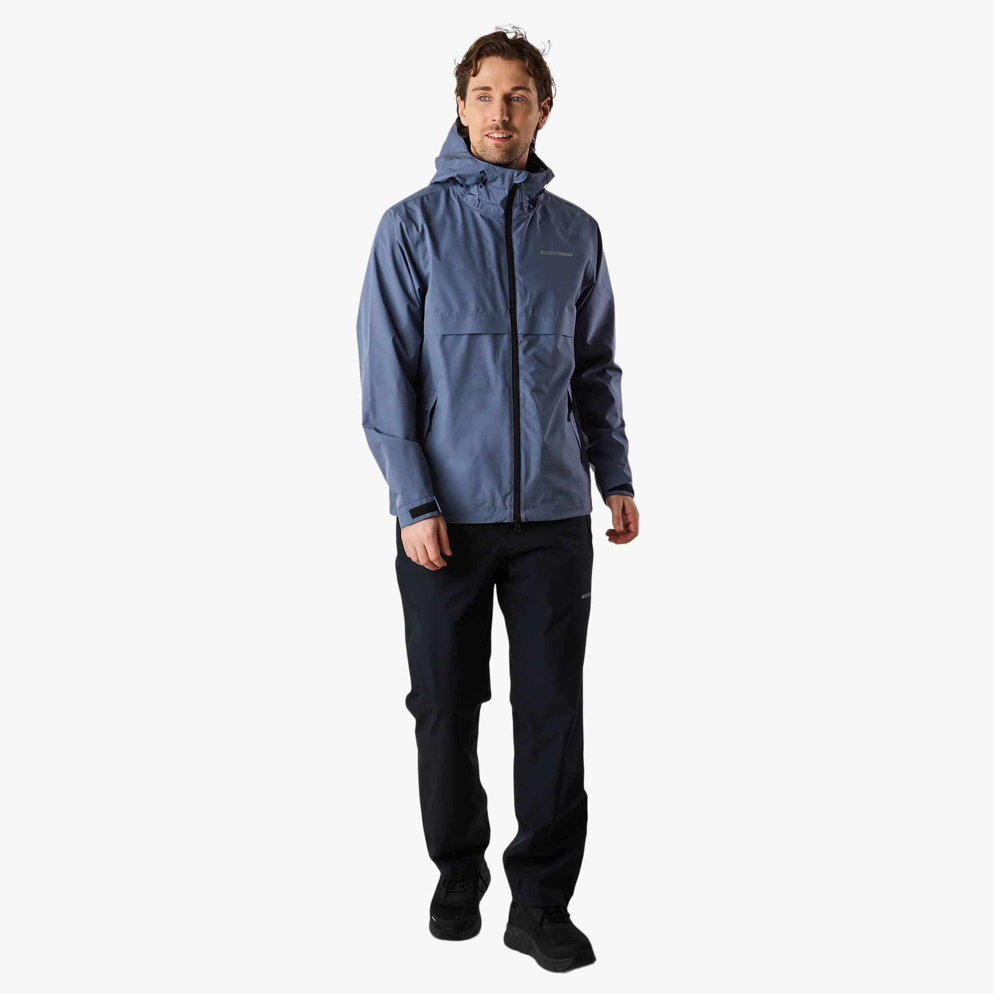 Giacca antipioggia da escursionismo da uomo traspirante Tjörn Rain Jacket 3/7