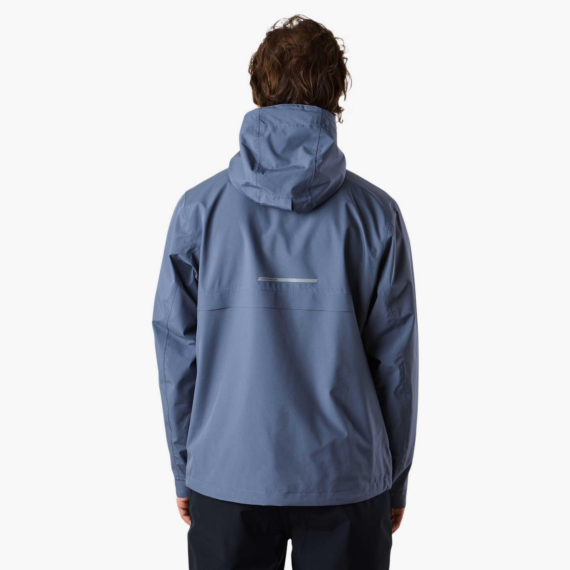 Giacca antipioggia da escursionismo da uomo traspirante Tjörn Rain Jacket 2/7