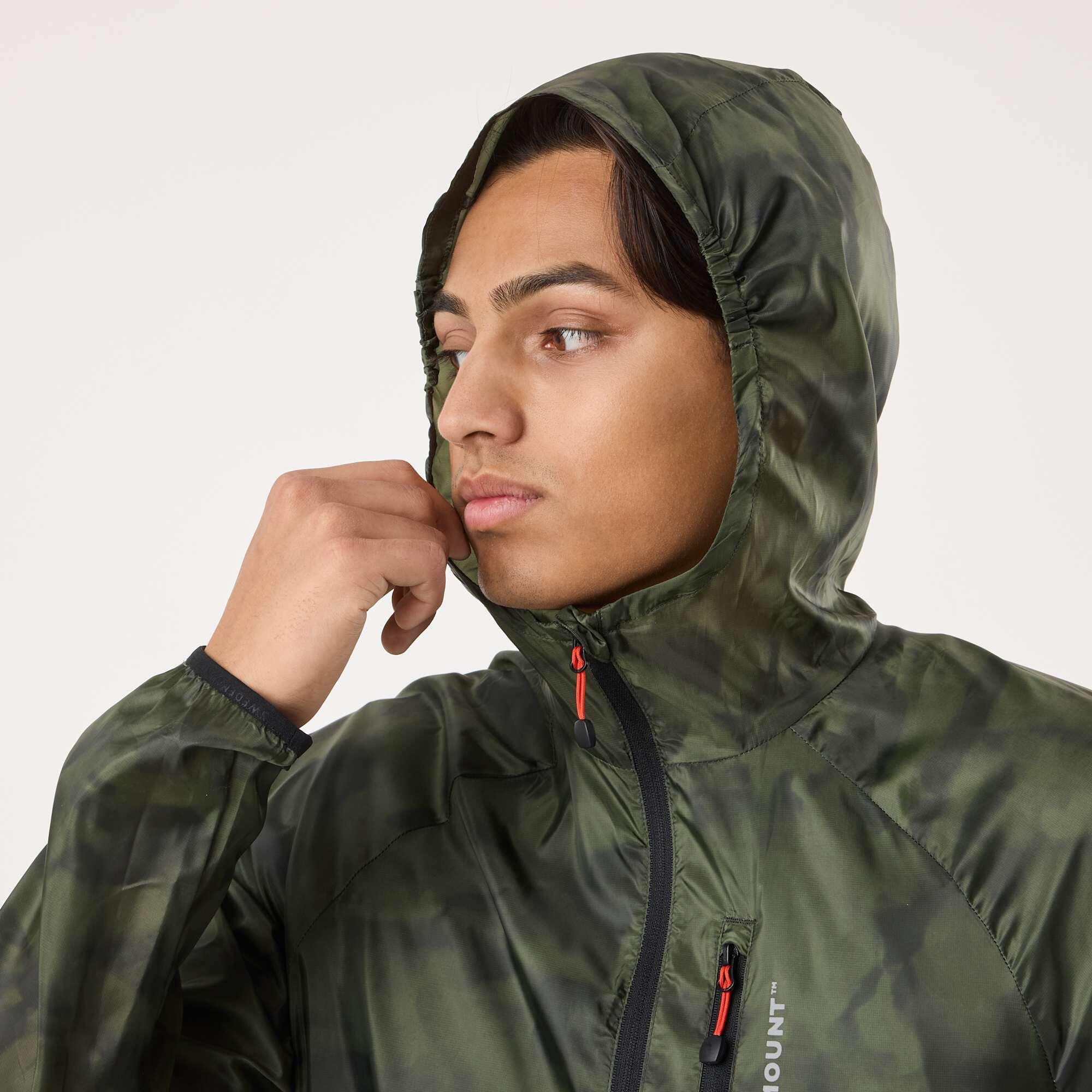 Giacca antivento da training da uomo Packable Wind Jacket asciugatura rapida 5/8