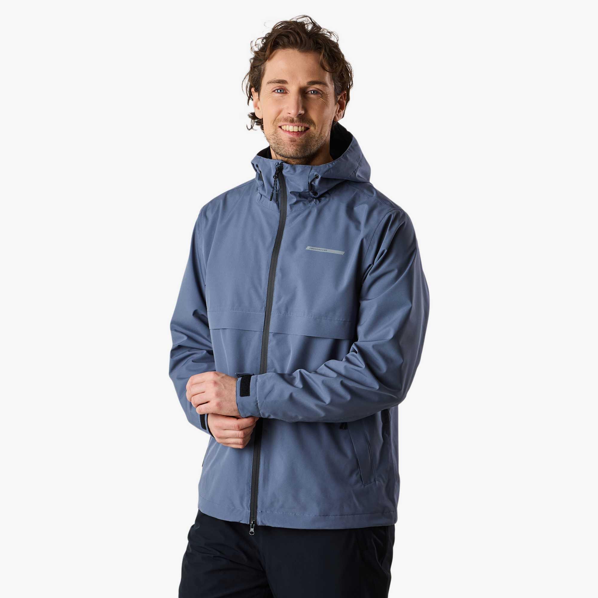 Giacca antipioggia da escursionismo da uomo traspirante Tjörn Rain Jacket 4/7