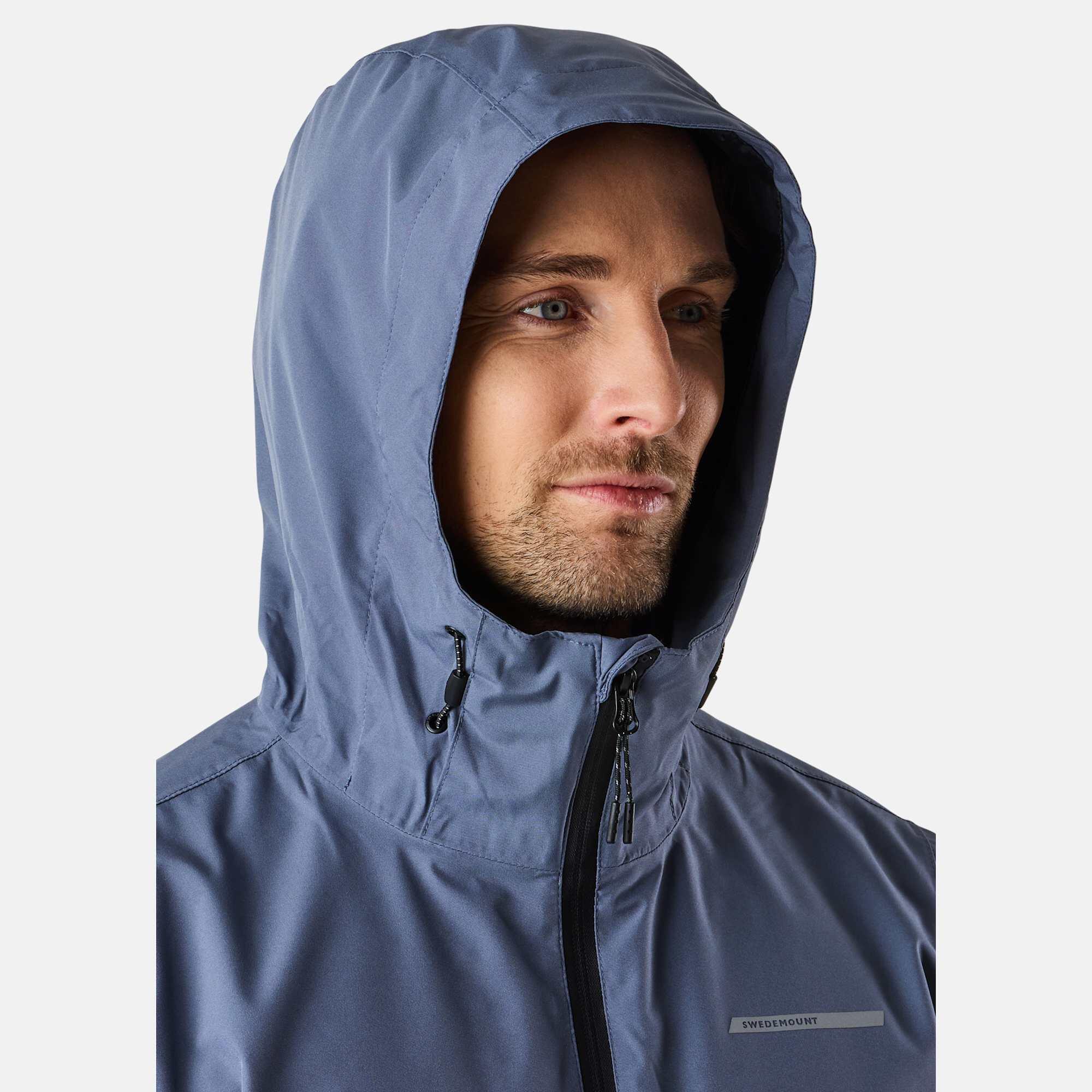 Giacca antipioggia da escursionismo da uomo traspirante Tjörn Rain Jacket 6/7