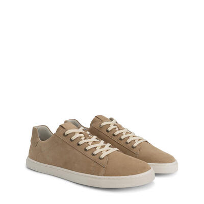 Blekestad heren - barefoot sneaker - suede - bruin