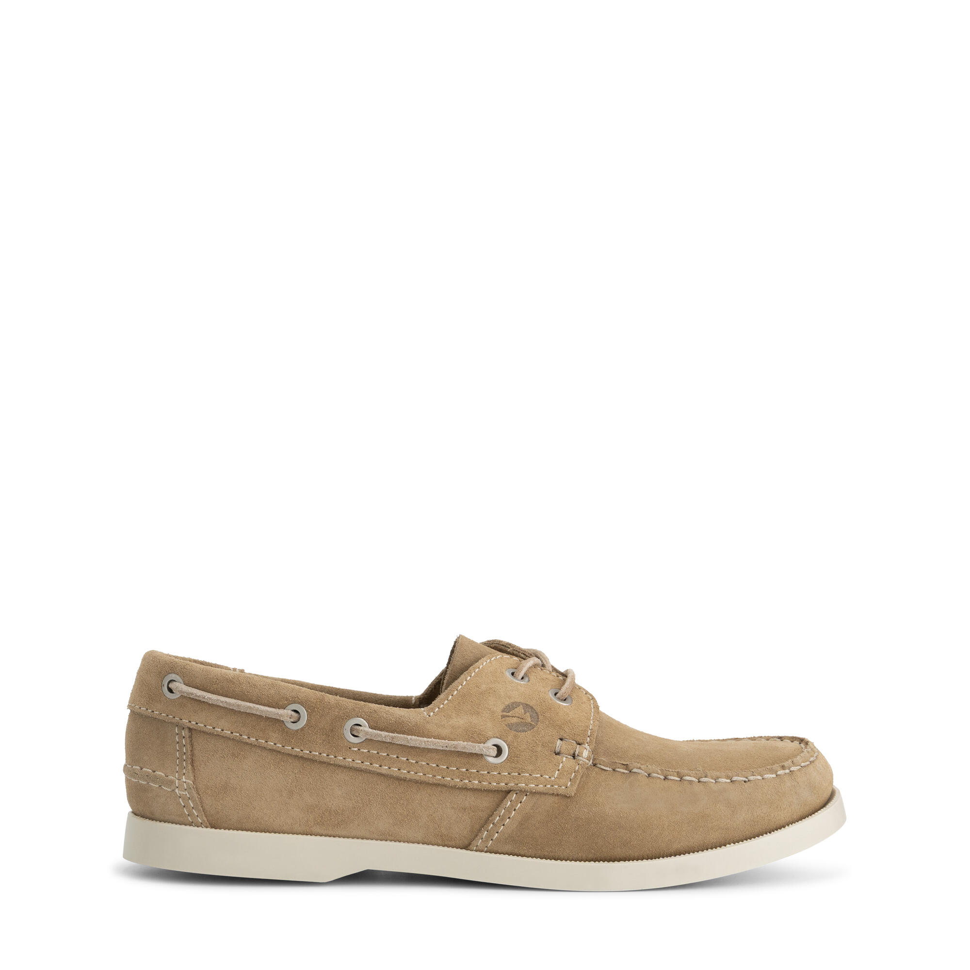 Krokvag Uomo - Scarpe da barca - Camoscio - Marrone chiaro 3/6