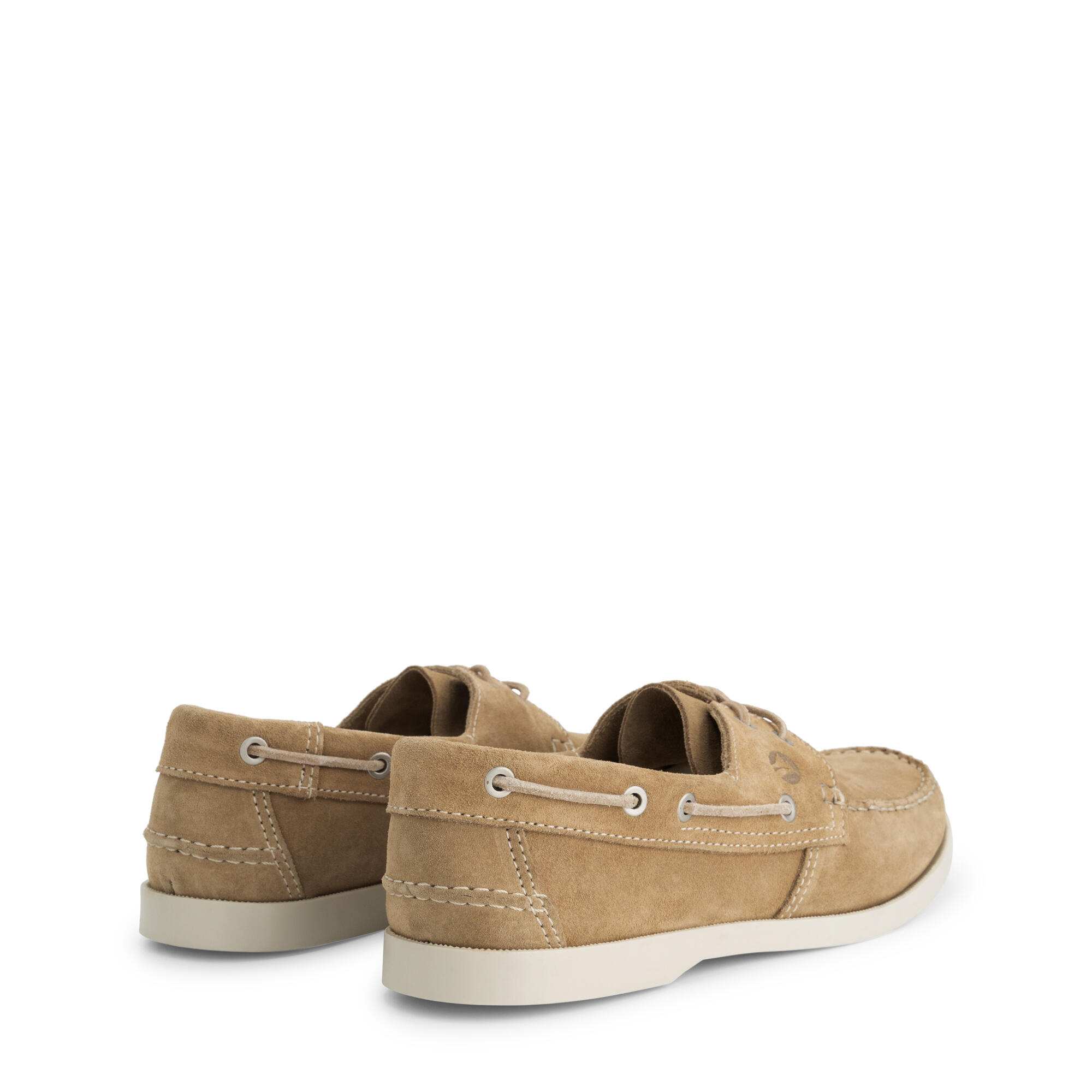 Krokvag Uomo - Scarpe da barca - Camoscio - Marrone chiaro 2/6