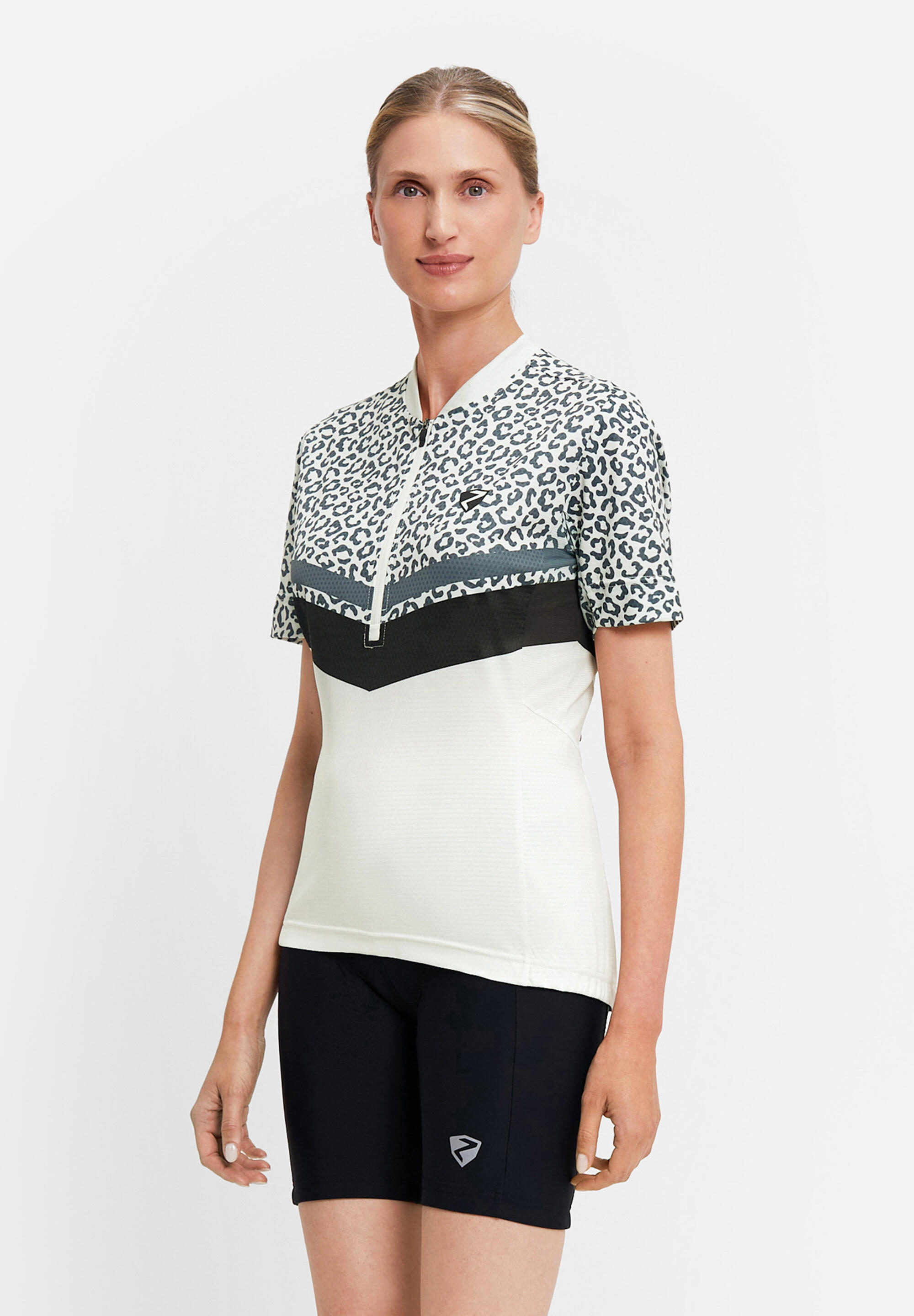 Kurzärmeliges Radtrikot NALADIA-Z creme 5/5
