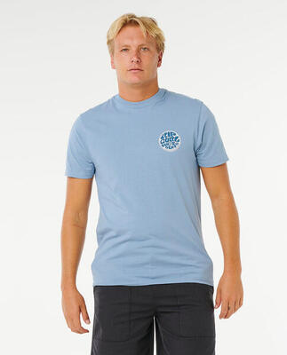Rip curl wettie passage icon tee - faded denim
