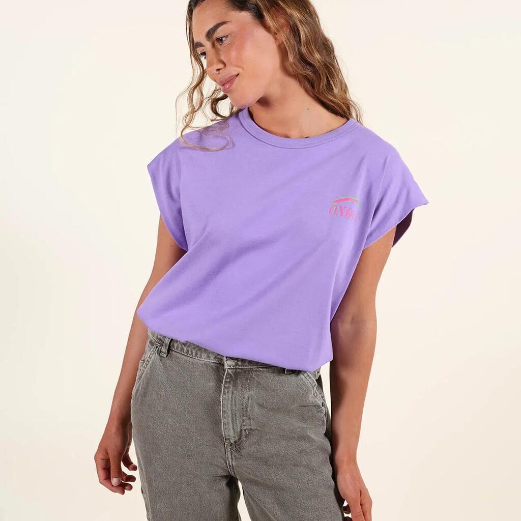 Sleeveless tee-shirt SPRAY