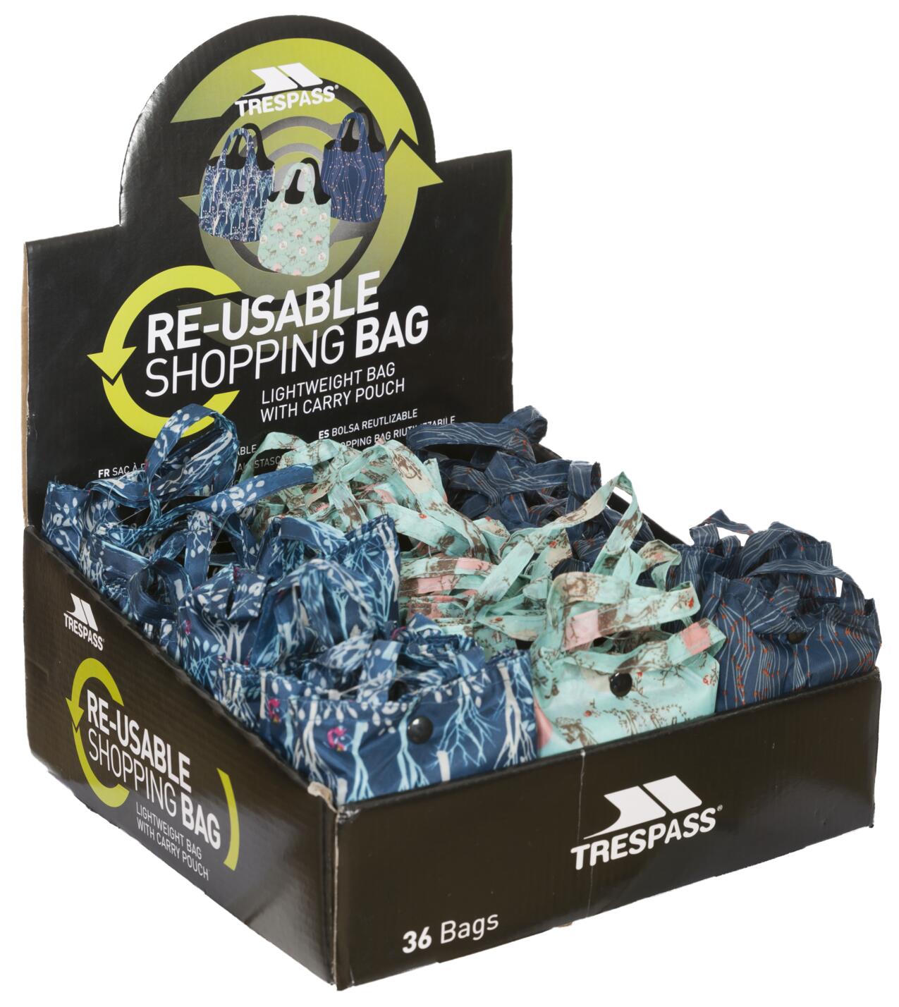 Trespass Shopper - Sac à provisions pliable assorti II 1/1