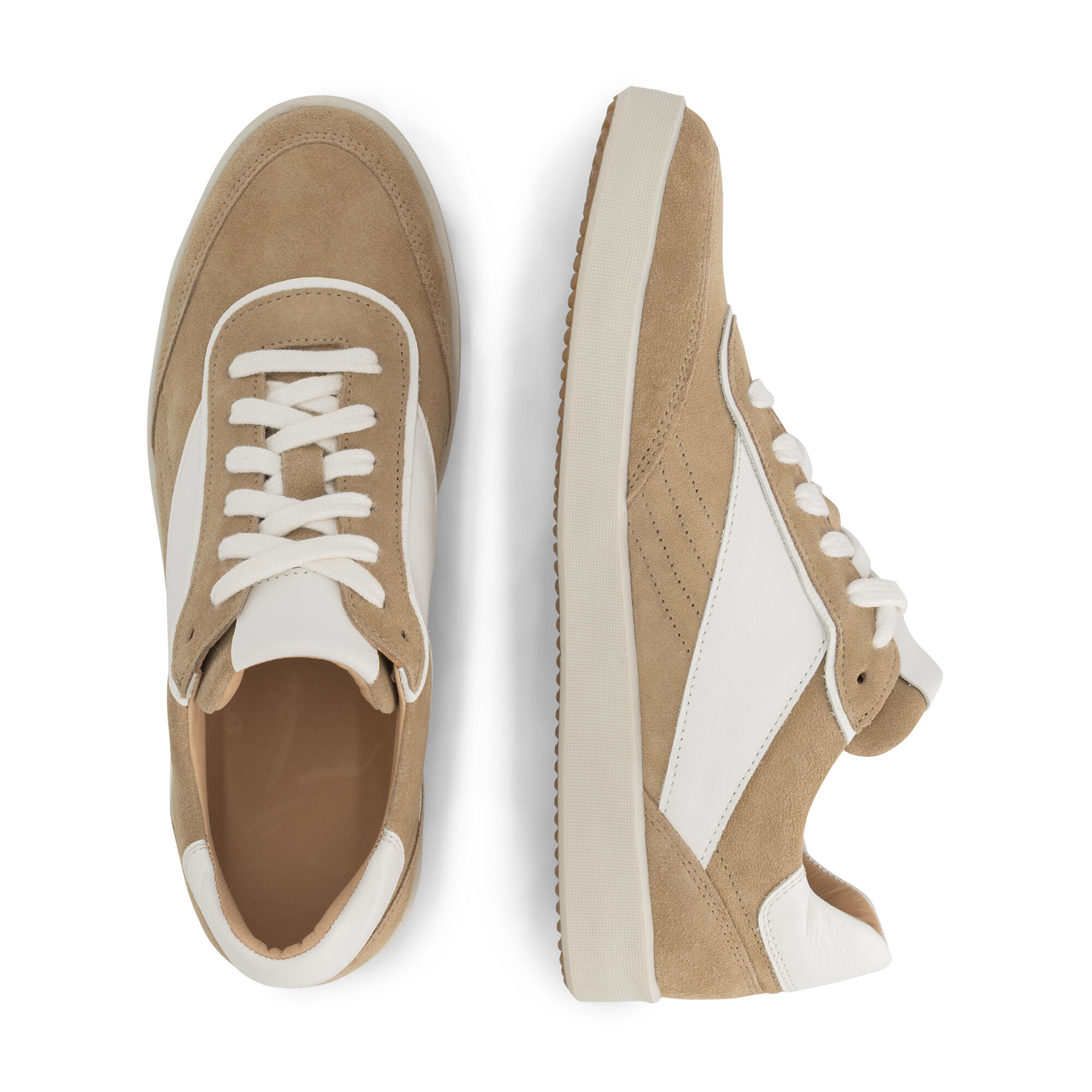 Falnes Donna - Sneakers - Pelle - Sabbia 4/6