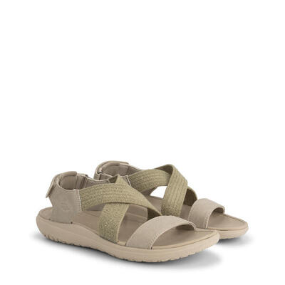 Asele dames - wandelsandalen - beige