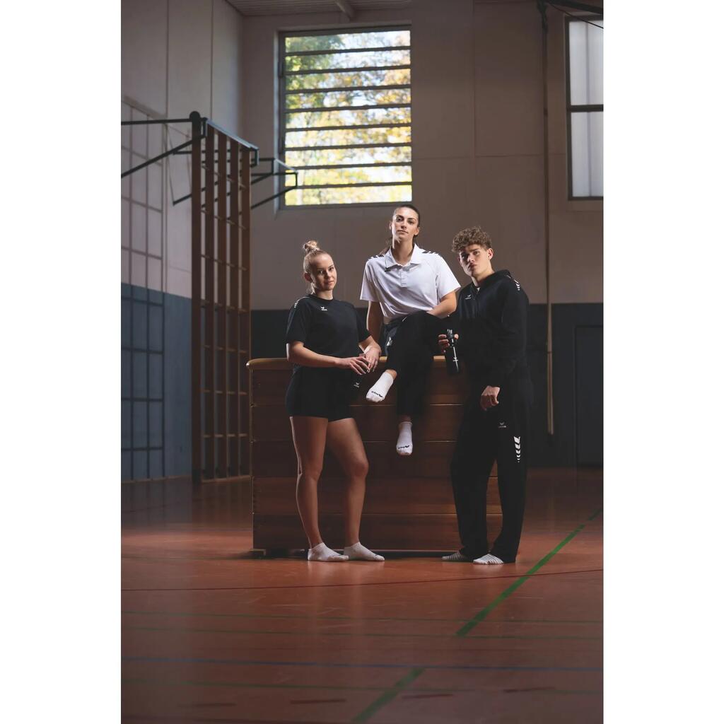 Erima Cmpt Wings Poloshirt Wit/zwart