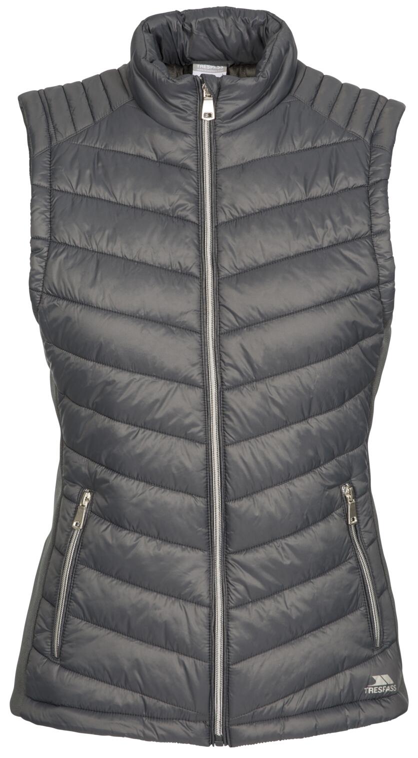 Trespass Elanora - Gilet Rembourré Femme Carbone 1/1