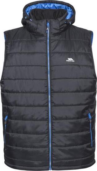 Trespass Franklyn Herren Steppweste Schwarz
