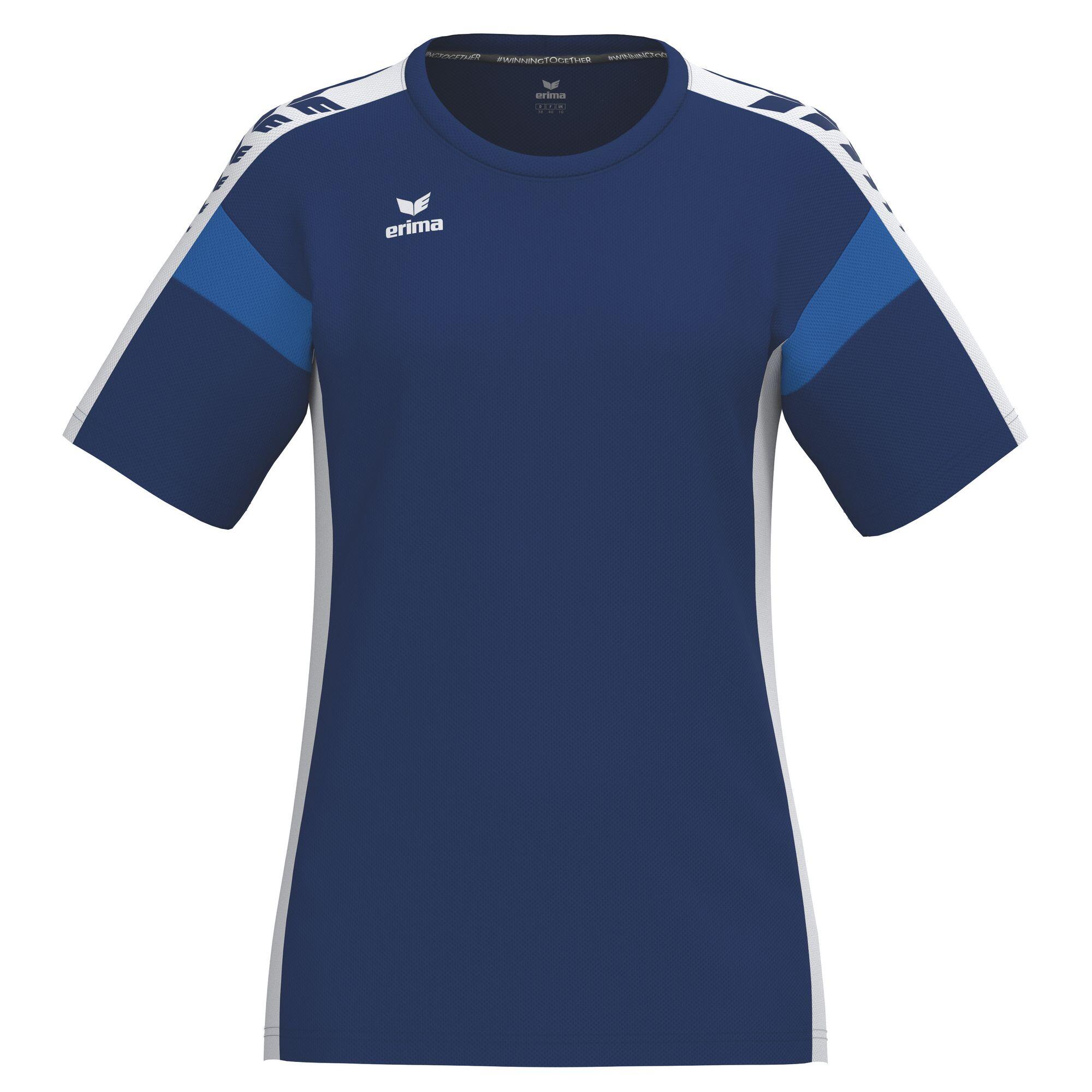 Erima Celebration 125 T-shirt Function - Marine/Blanc 1/2