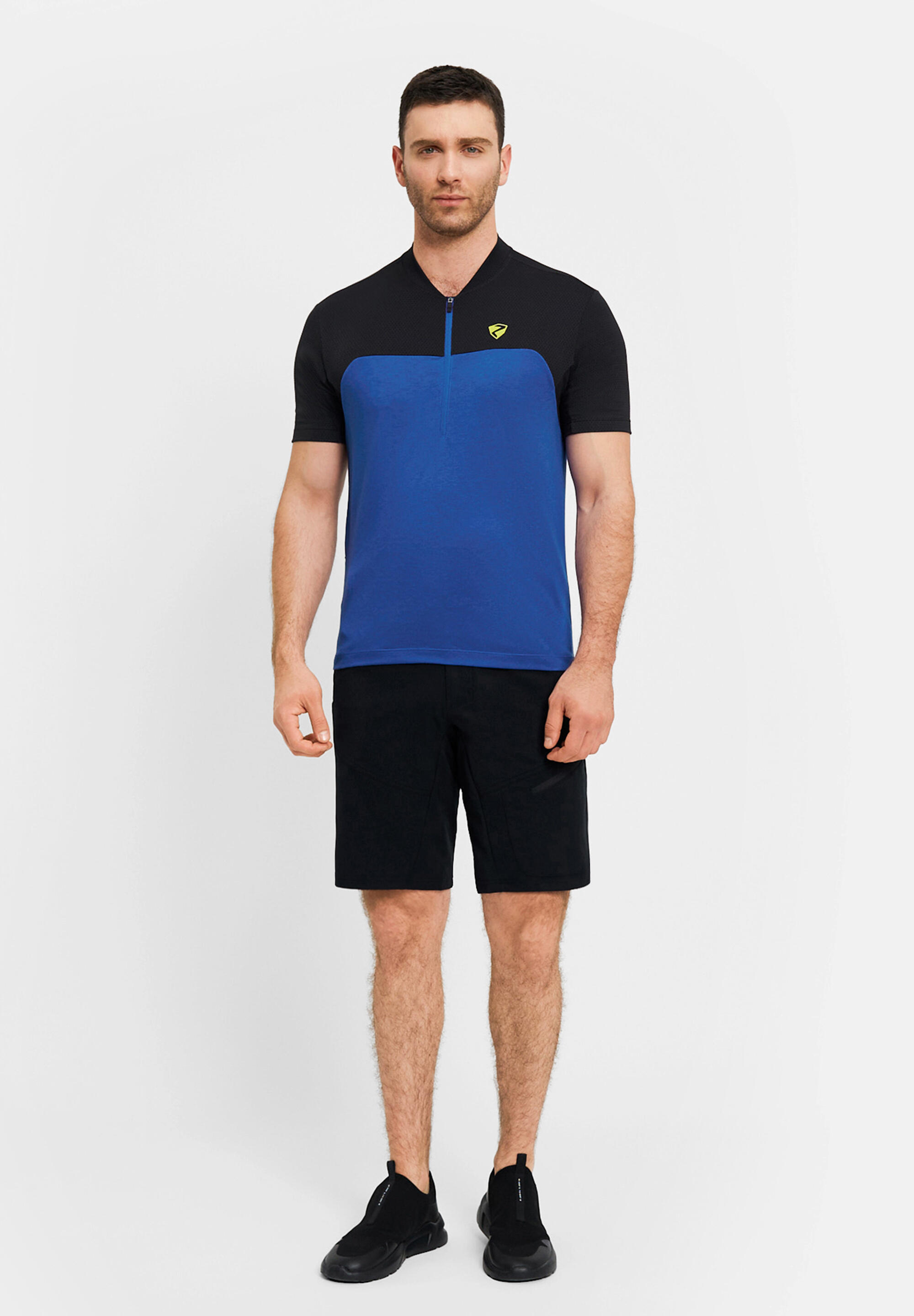 Kurzärmeliges Radtrikot NARIUS-Z blau 4/5