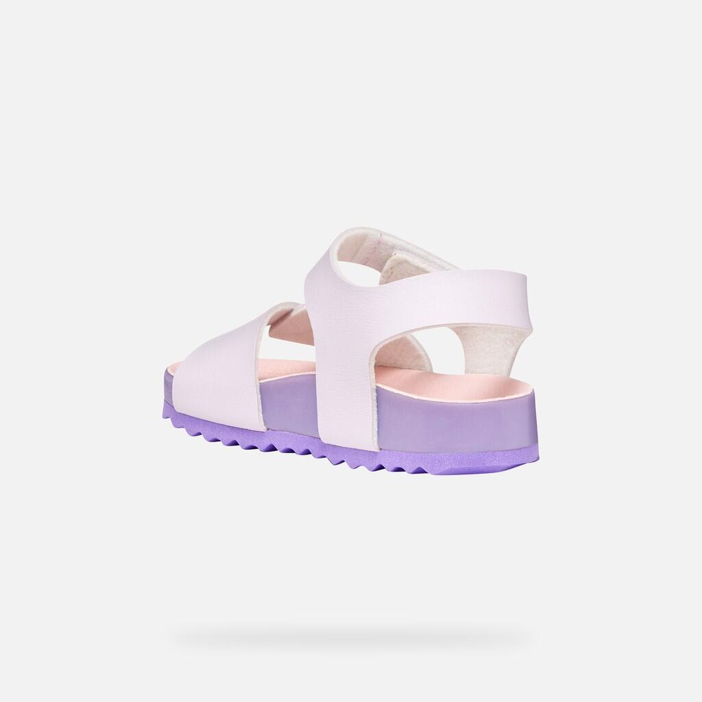 Sandales Bébé Fille B SANDAL CHALKI GIRL Lilas Clair 5/7