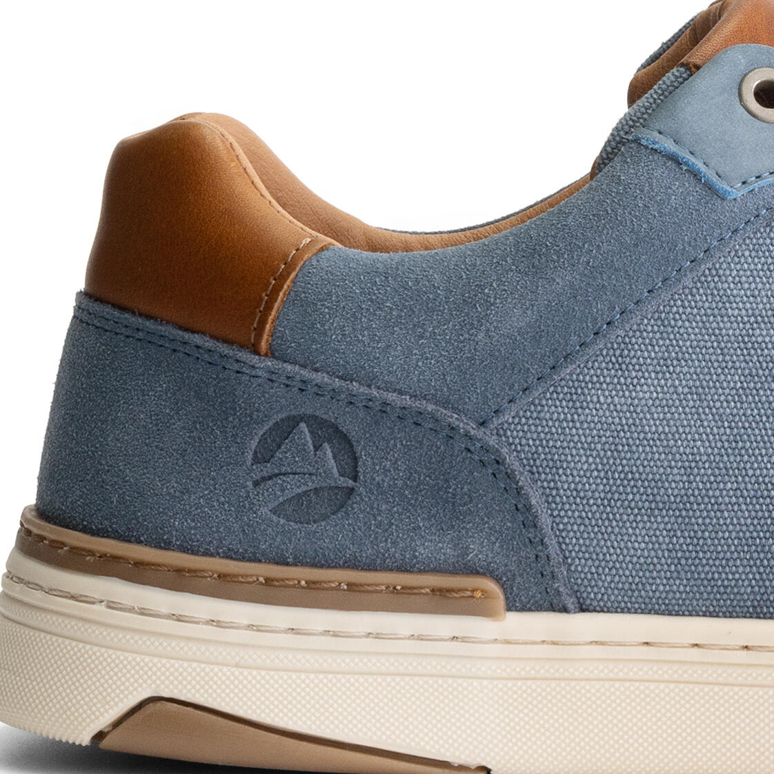 Bromley Hombre - Zapatillas - Lona y ante - Azul 5/7