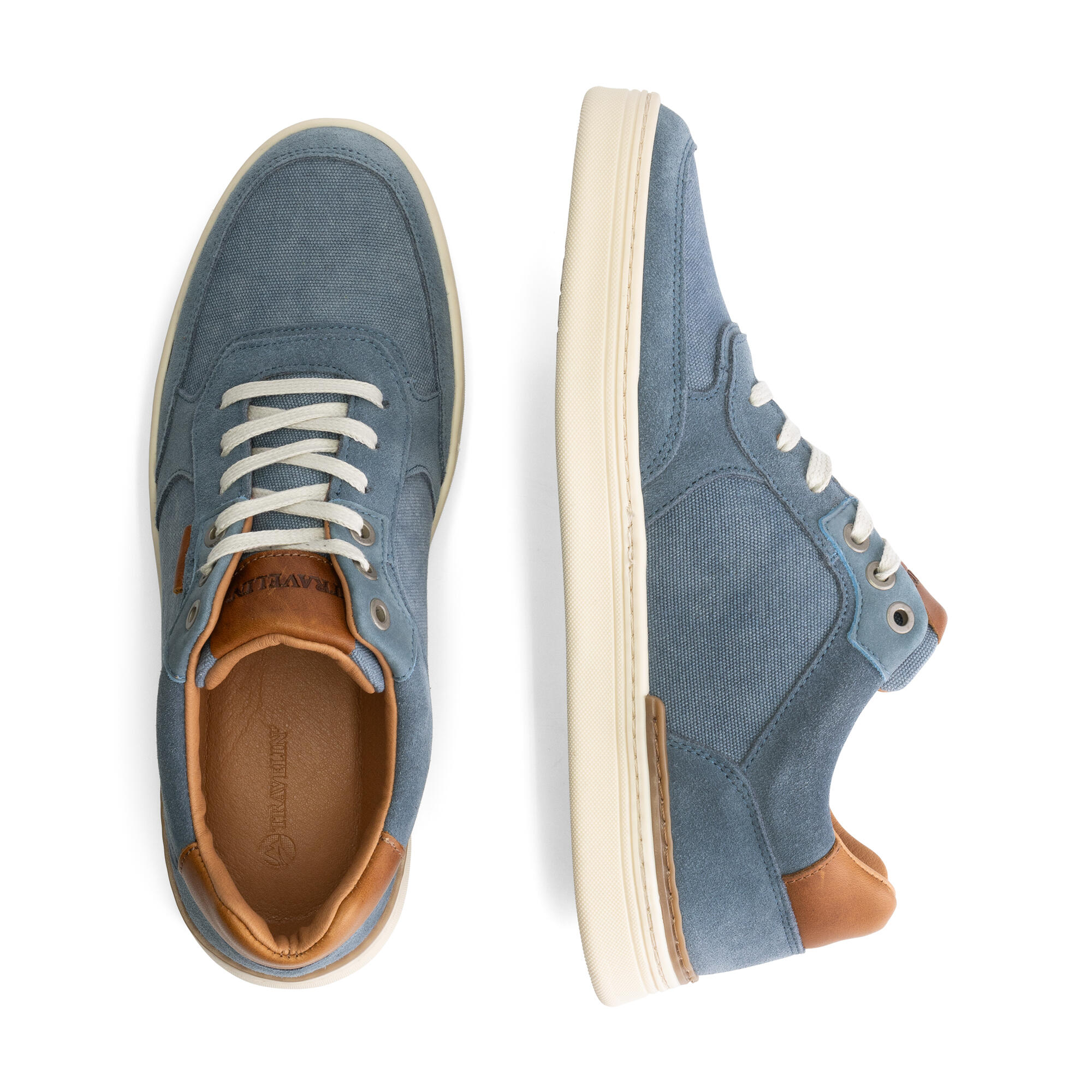 Bromley Hombre - Zapatillas - Lona y ante - Azul 4/7