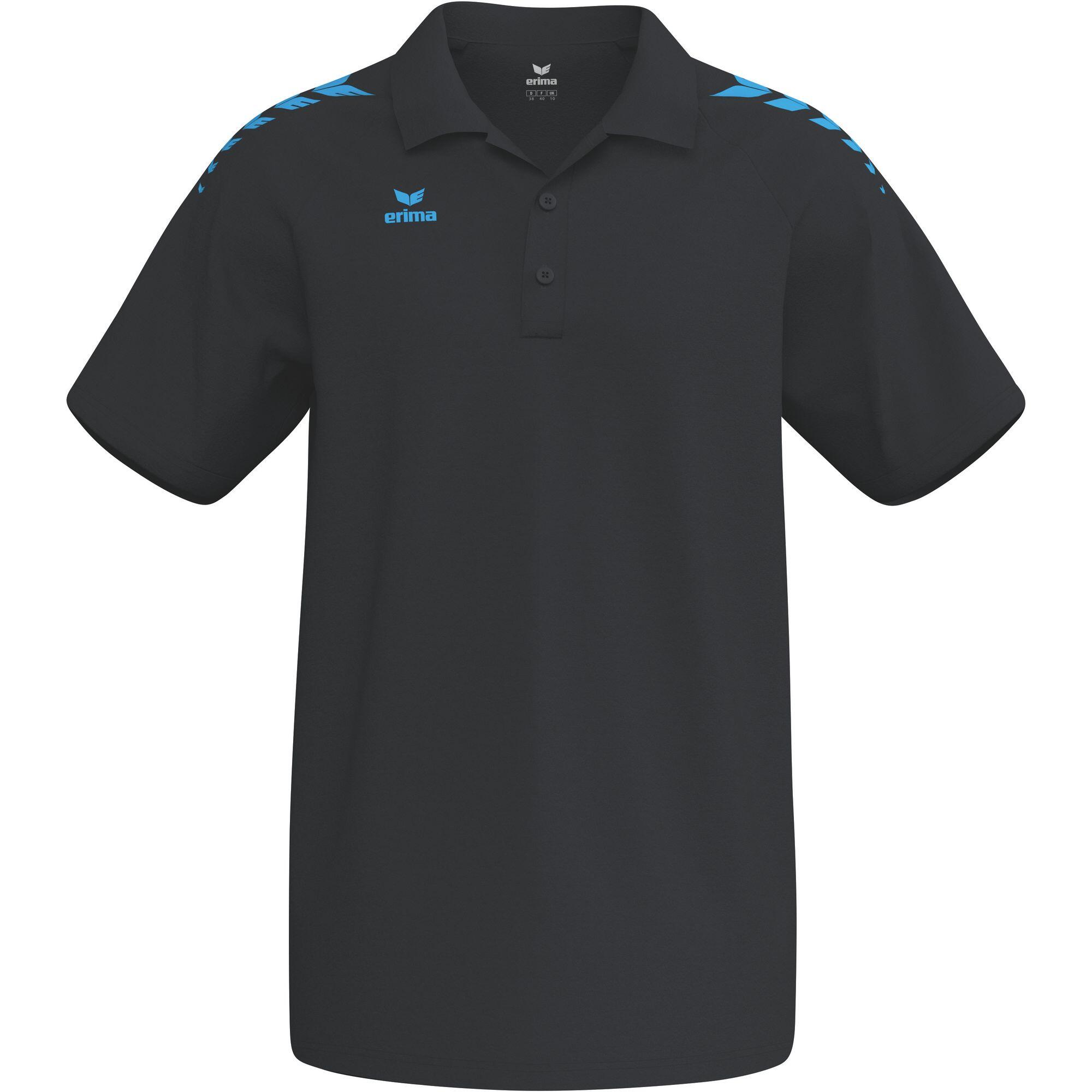 Erima Cmpt Wings Poloshirt Zwart 1/1