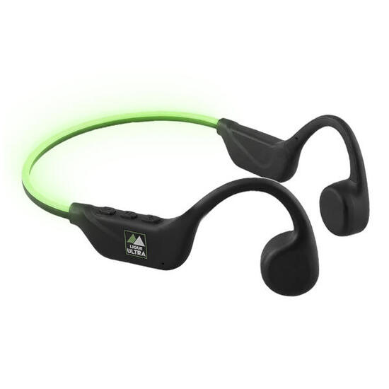 T'nB Casque de sport lumineux conduction osseuse, Ultra Ligue, Energy Light noir