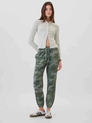 Pantalon de jogging femme Gap logo vert