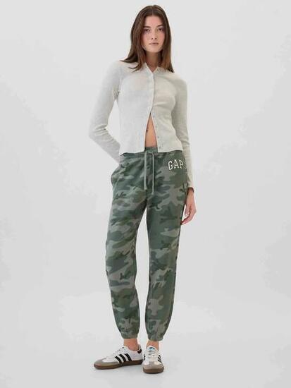 Pantalon de jogging femme Gap logo vert