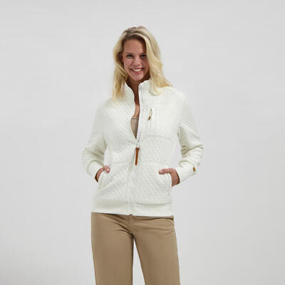 Flo dames - outdoorvest - gebroken wit
