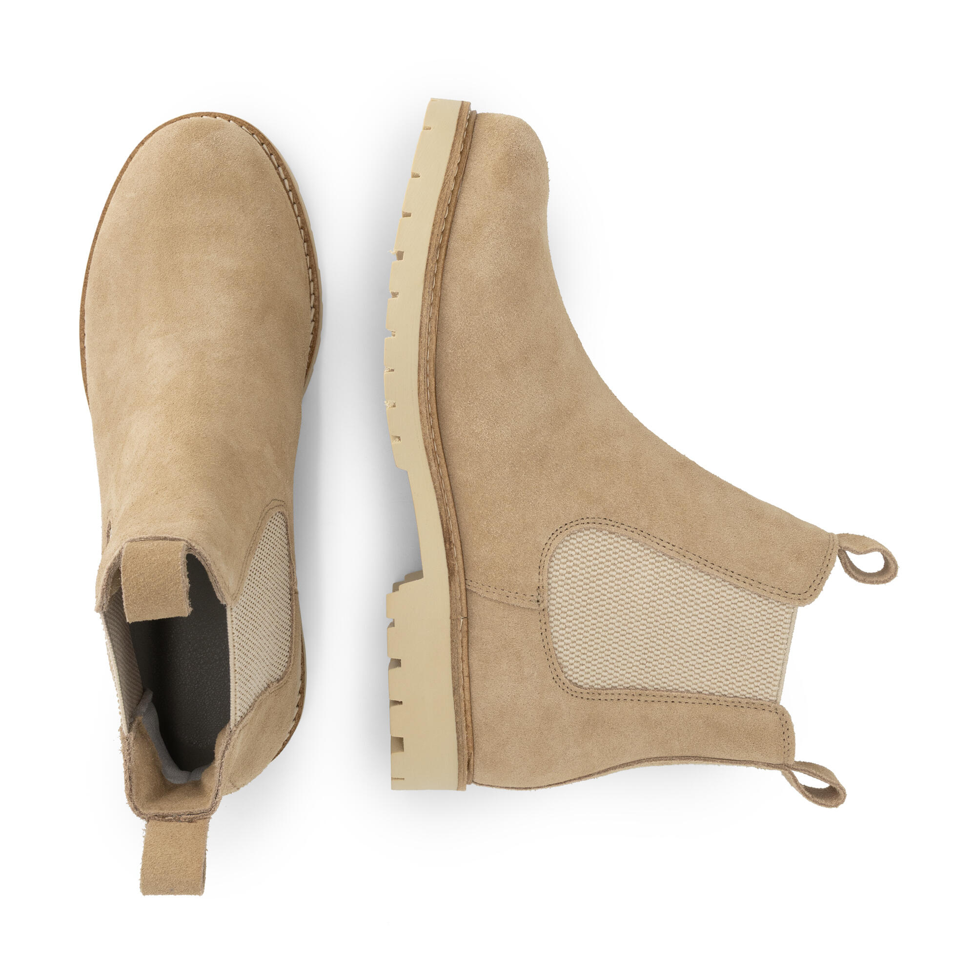 Skovdal Donna - Chelsea boots - Camoscio - Sabbia 4/6