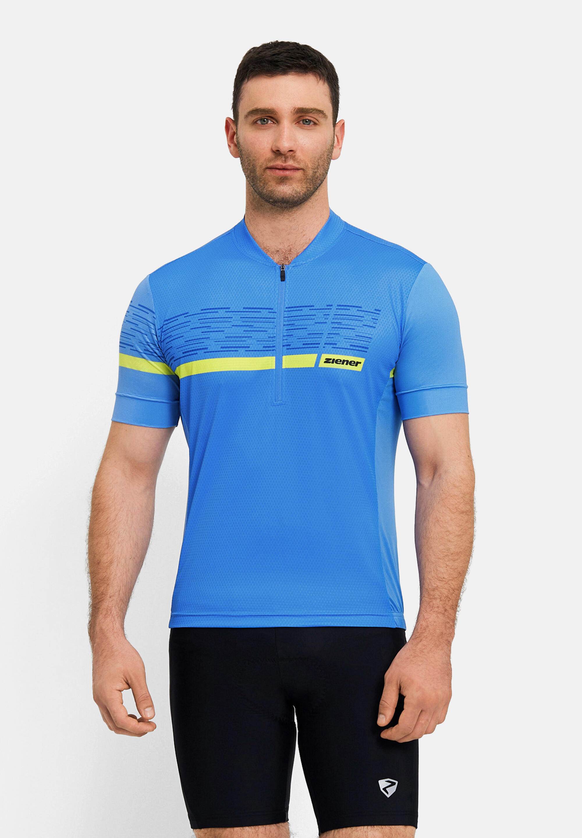 Kurzärmeliges Radtrikot NEMIC-Z blaugrau 3/5