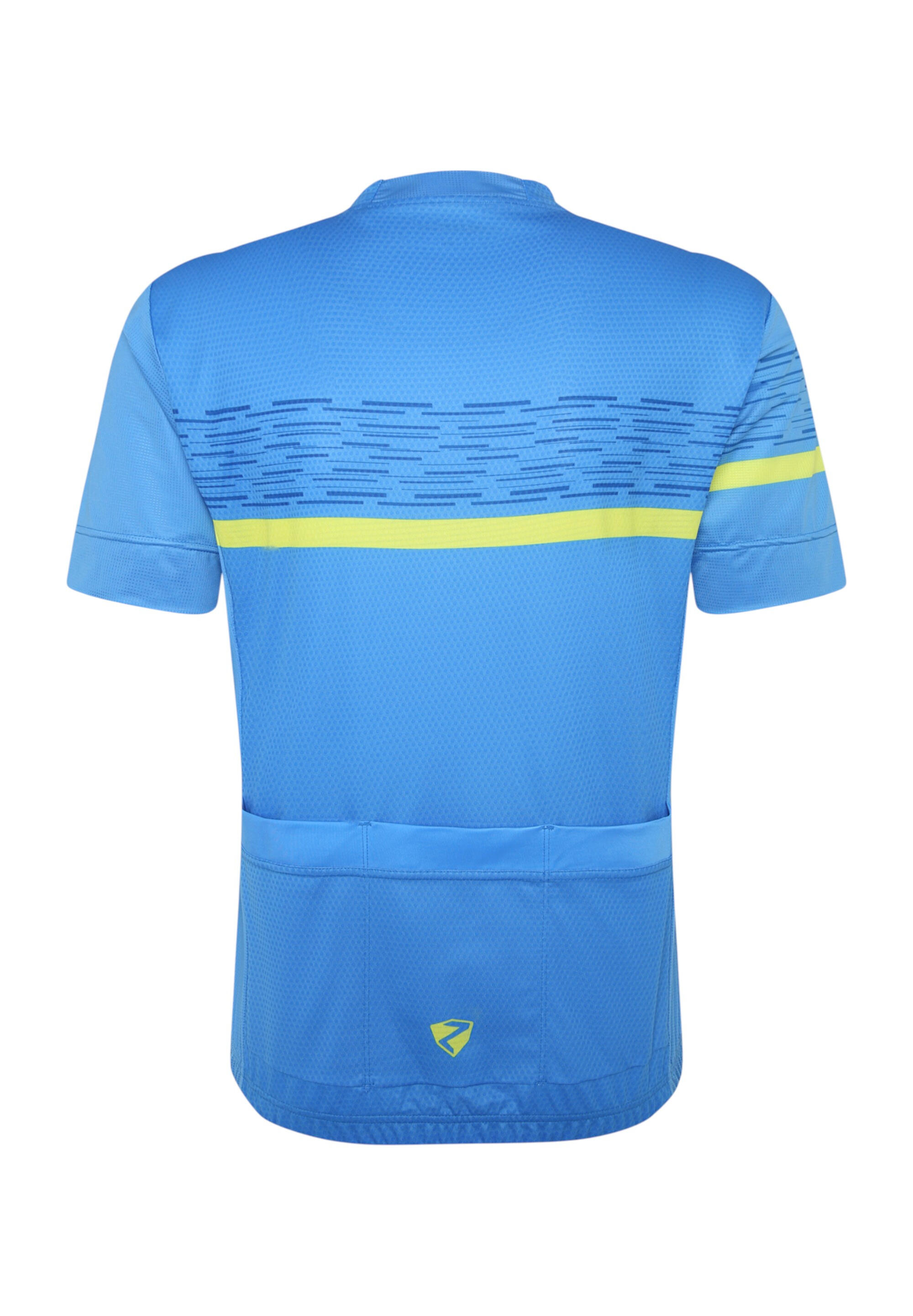 Kurzärmeliges Radtrikot NEMIC-Z blaugrau 2/5