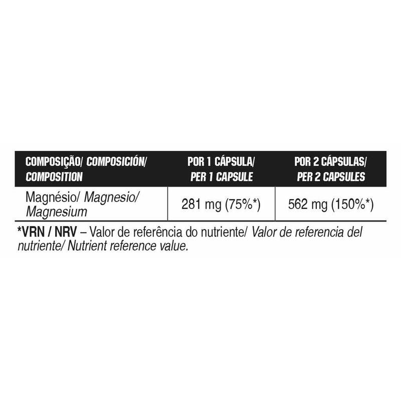 Magneziu, GoldNutrition, 60 capsule vegetale