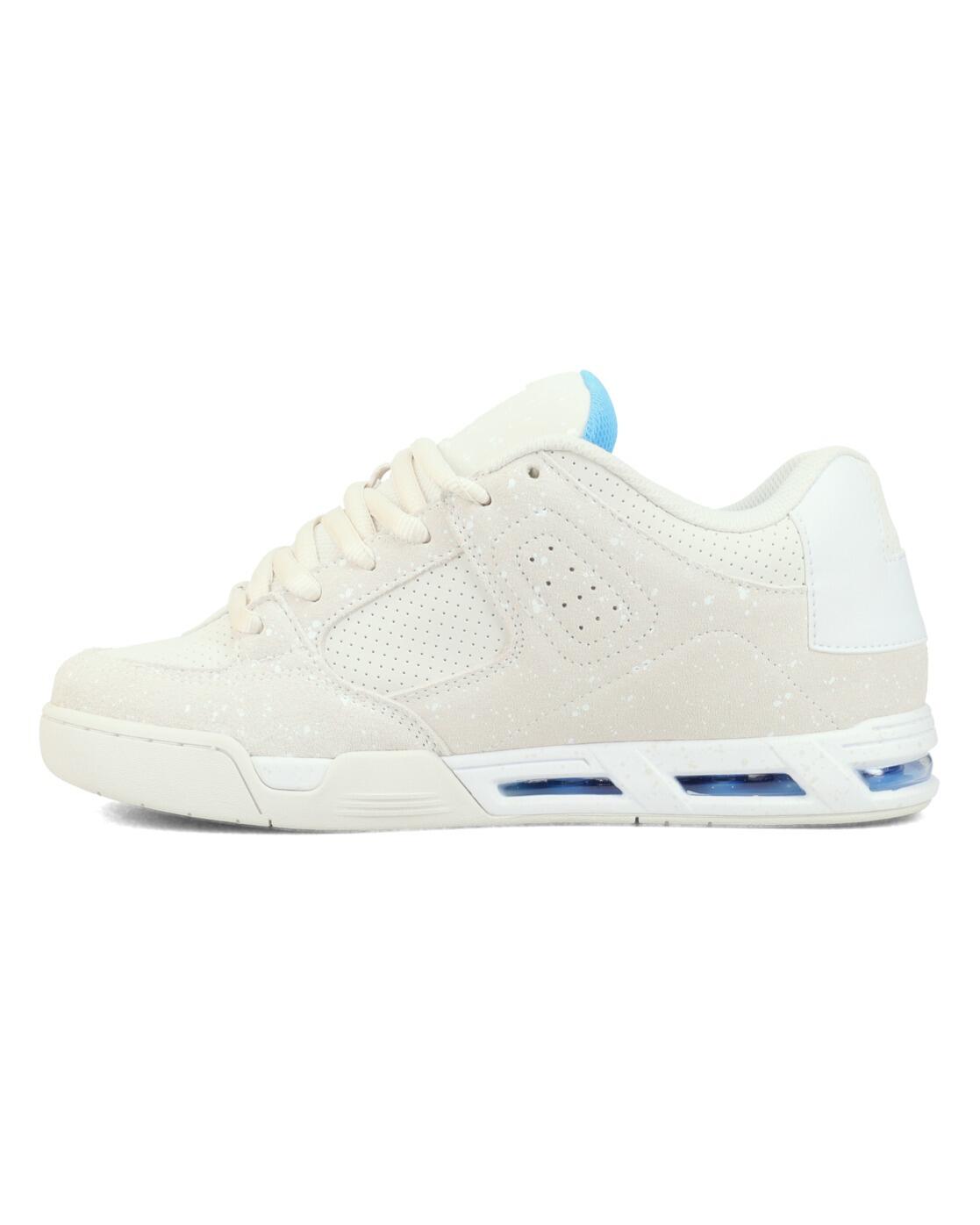 Zapatillas de piel DC COMMAND Blanco Hombre 3/4