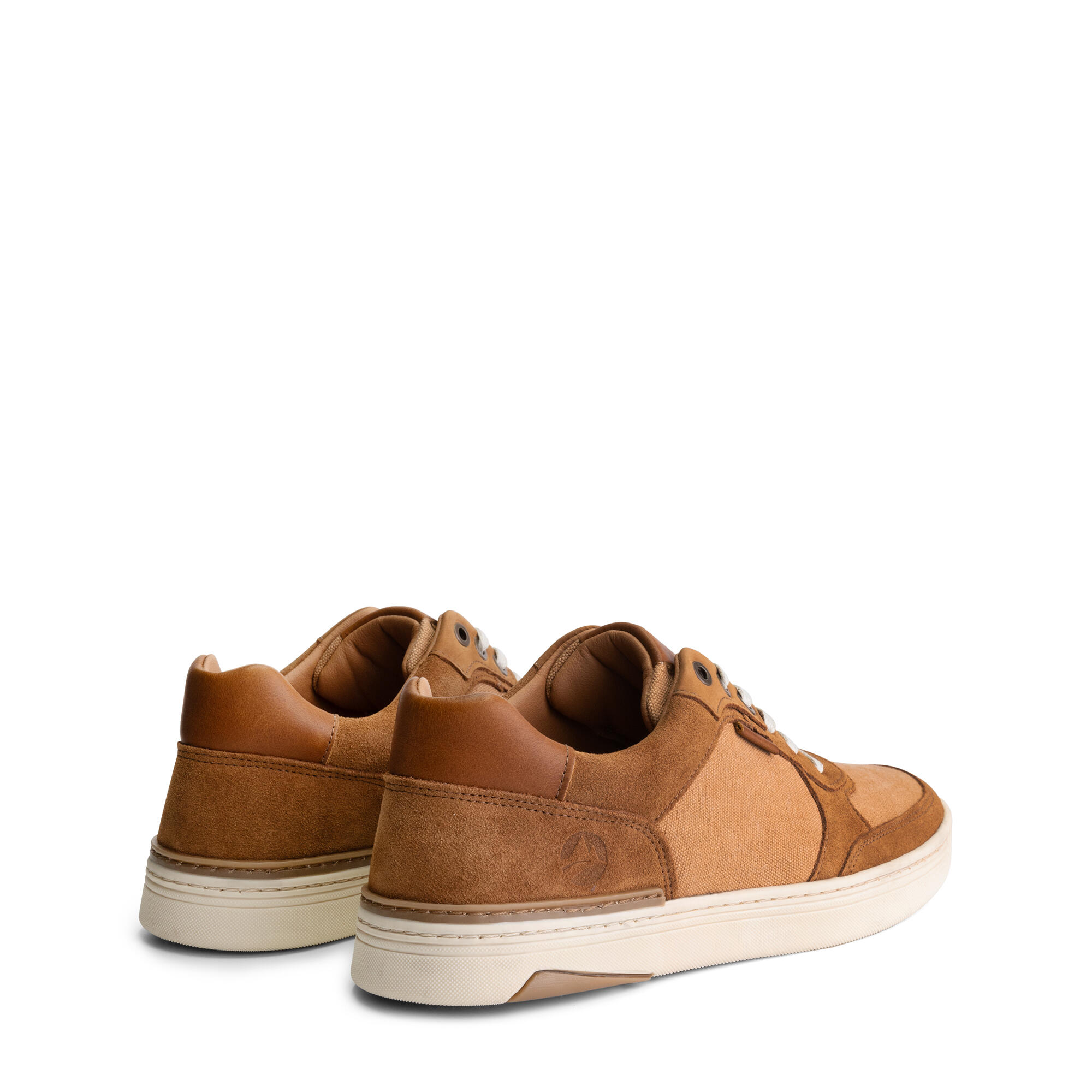 Bromley Uomo - Sneakers - Tela e camoscio - Cognac 2/7