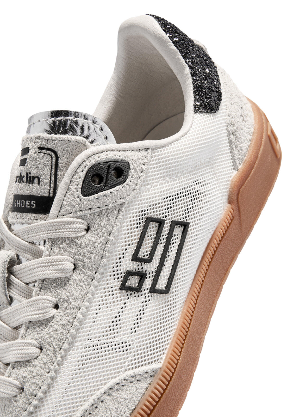 Zapatillas D. Franklin Rebel Mesh White / Black 5/5