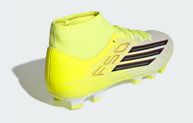 Scarpe calcio adidas f50 club mid - giallo fluo 7/7