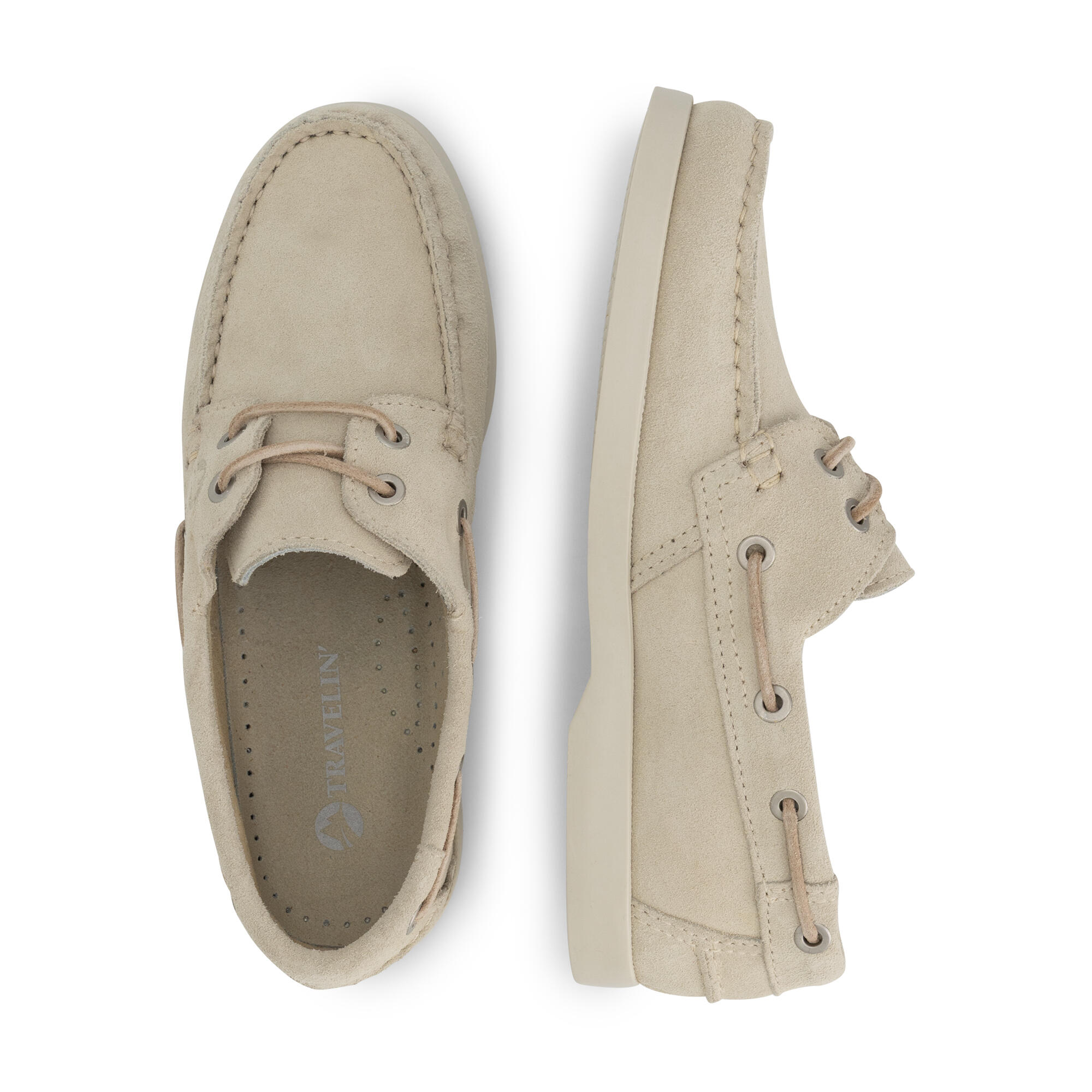 Kajaani Donna - Scarpe da barca - Camoscio - Sabbia 4/6