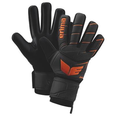Erima aeroclaw nieuw talent keepershandschoen zwart-oranje maat 10