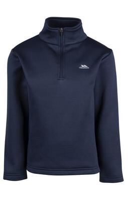 Trespass remetto unisex fleece at200 navy - 1/2 rits