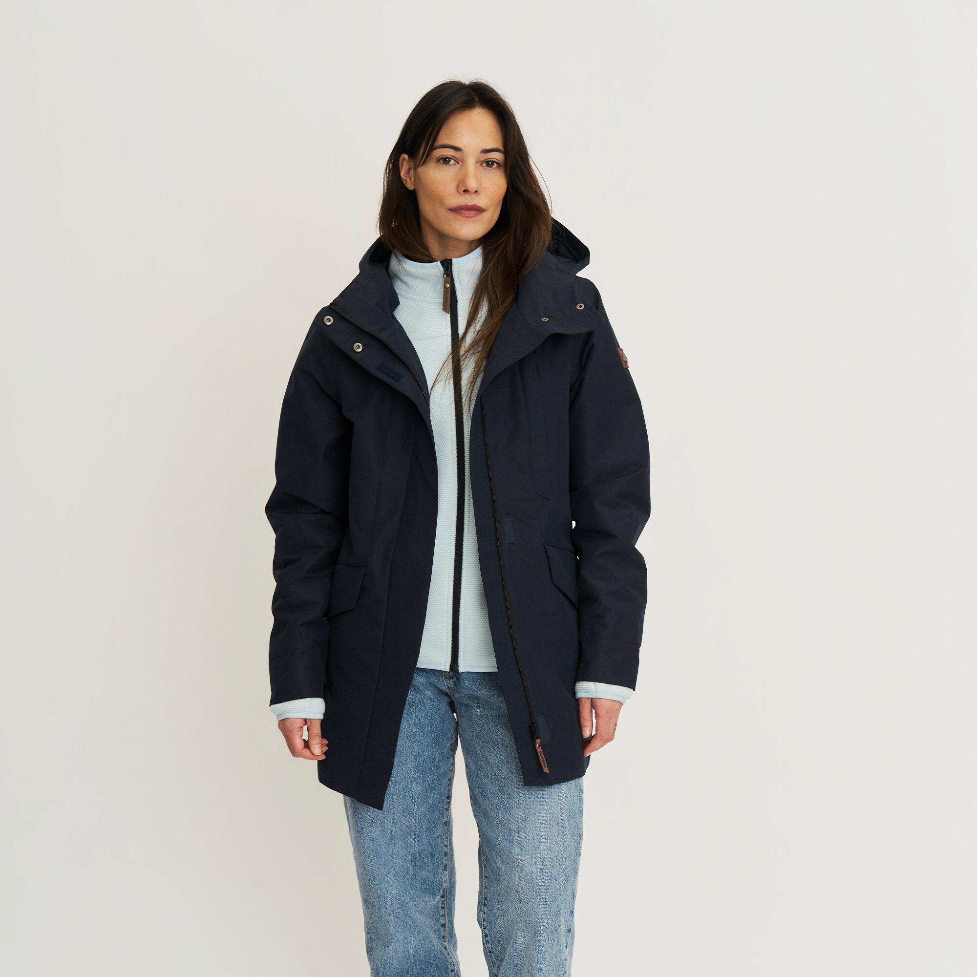 Leyla Donna - Giacca hardshell - Impermeabile - Navy 3/6