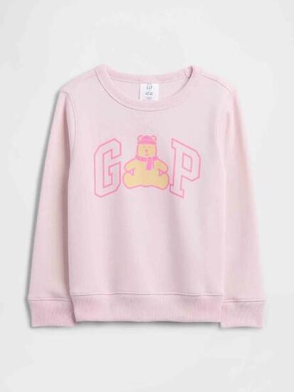Sweatshirt enfant Gap Brannan Bear rose