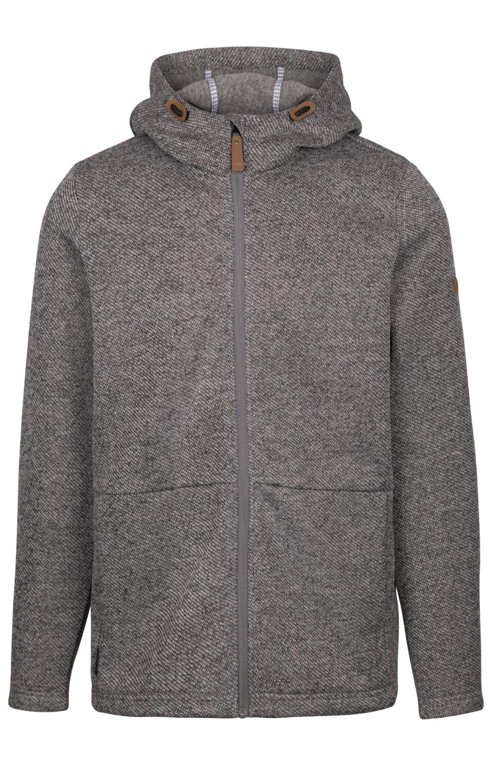 Trespass Faddiley - Sweat à capuche décontracté pour Homme Gris Chiné 1/1
