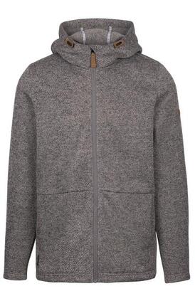 Trespass Faddiley Herren Kapuzenpullover Grau Meliert