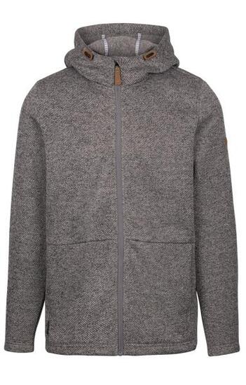Trespass Faddiley Herren Kapuzenpullover Grau Meliert