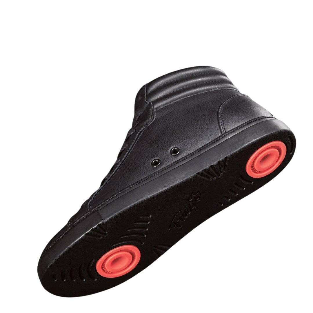 Fuego baskets de danse haut de gamme en noir 3/7