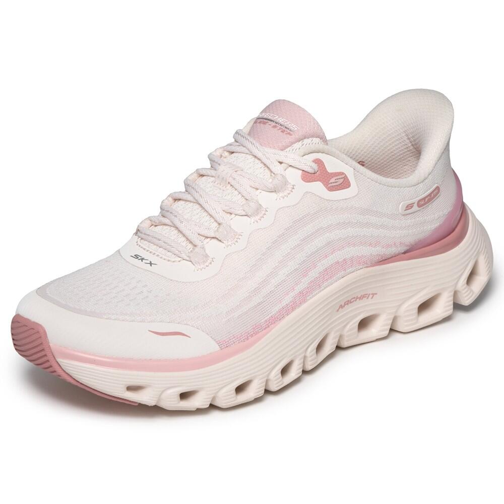 Baskets FEMME Skechers Slip-ins Arch Fit GlideWave BEIGE 3/7