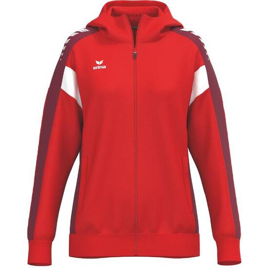 Kurtka treningowa Erima Celebrate 125 z kapturem czerwona