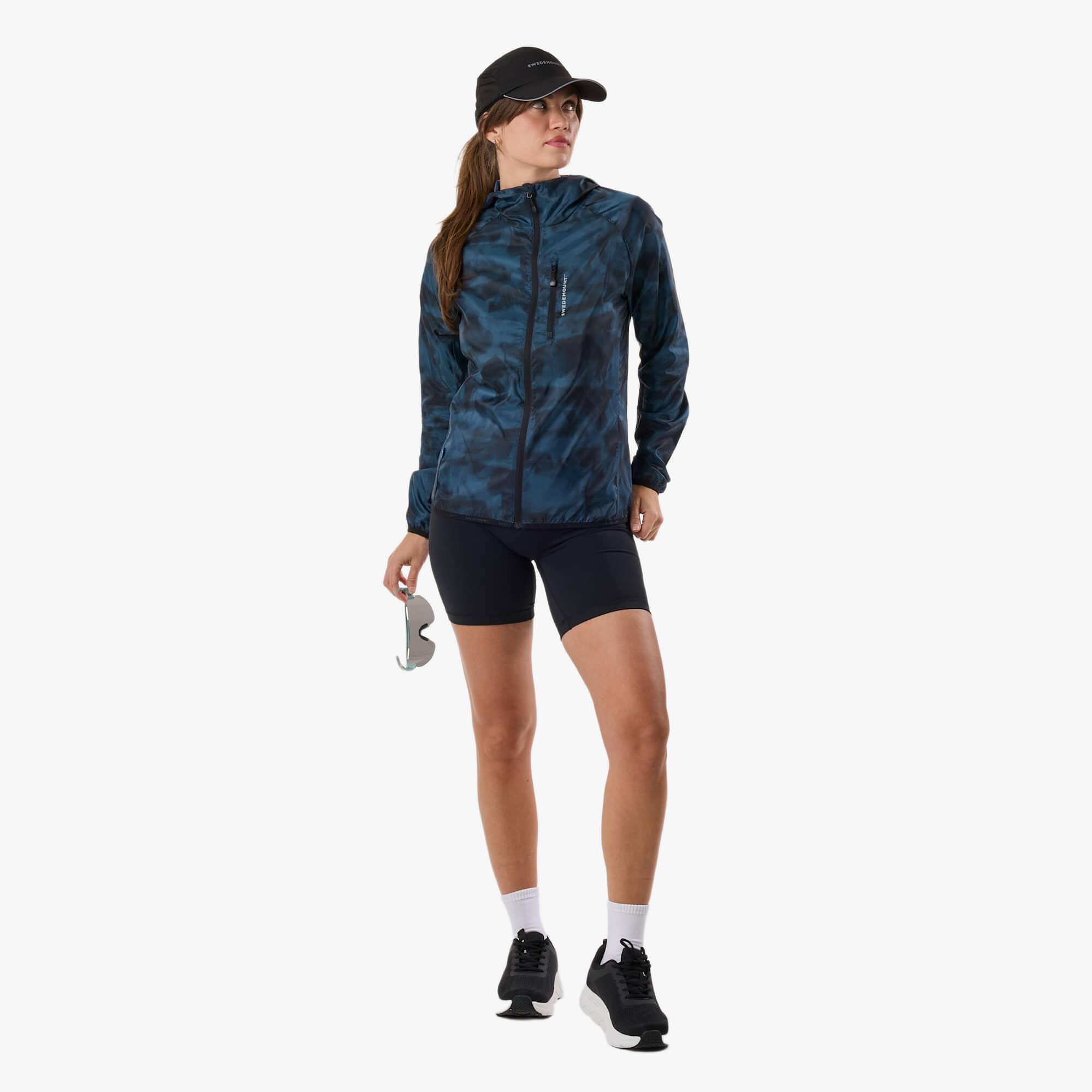 Damen Trainings Windjacke atmungsaktiv schnelltrocknend Packable Wind Jacket W 3/8