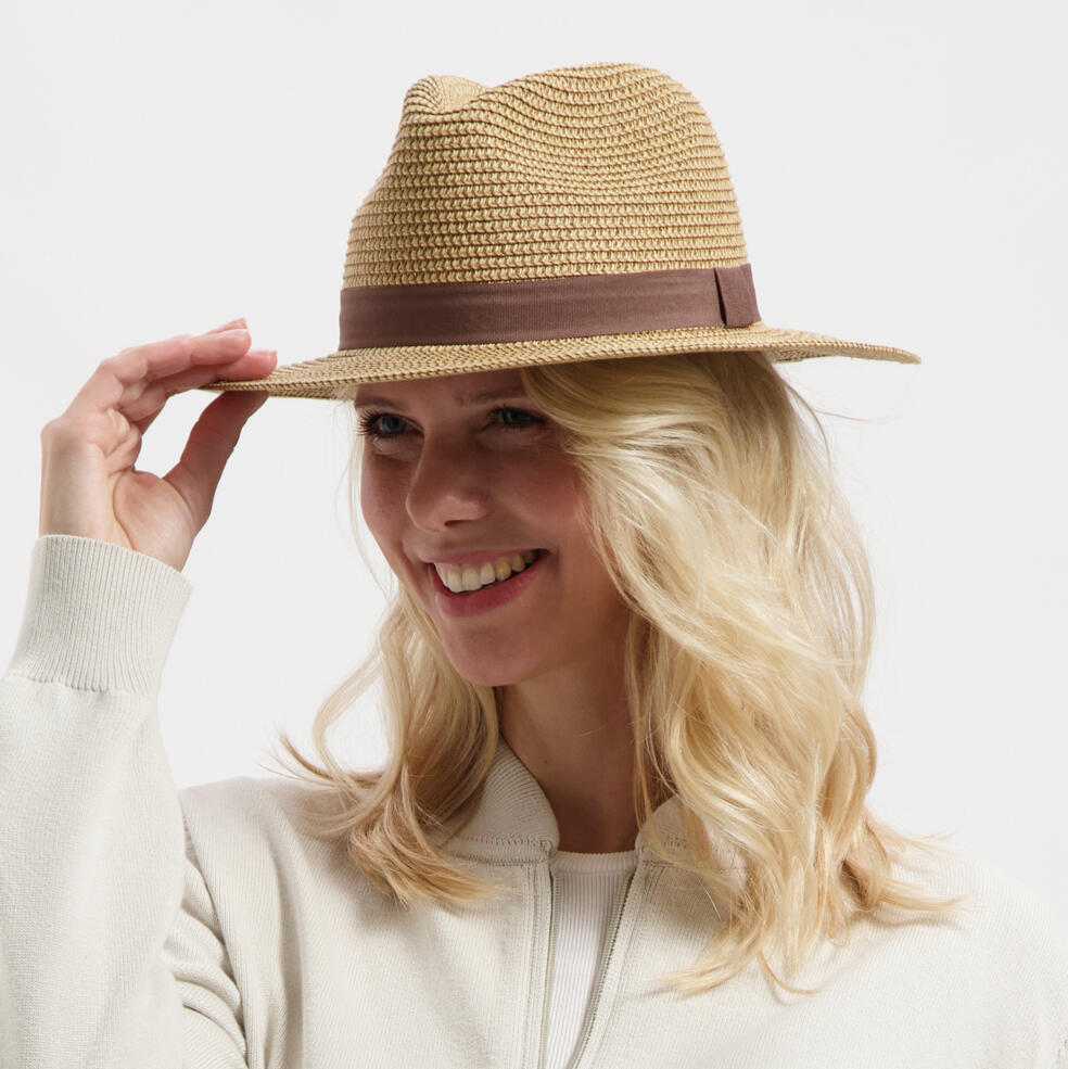 Bolton Unisexe - Chapeau de paille - Sable 2/4