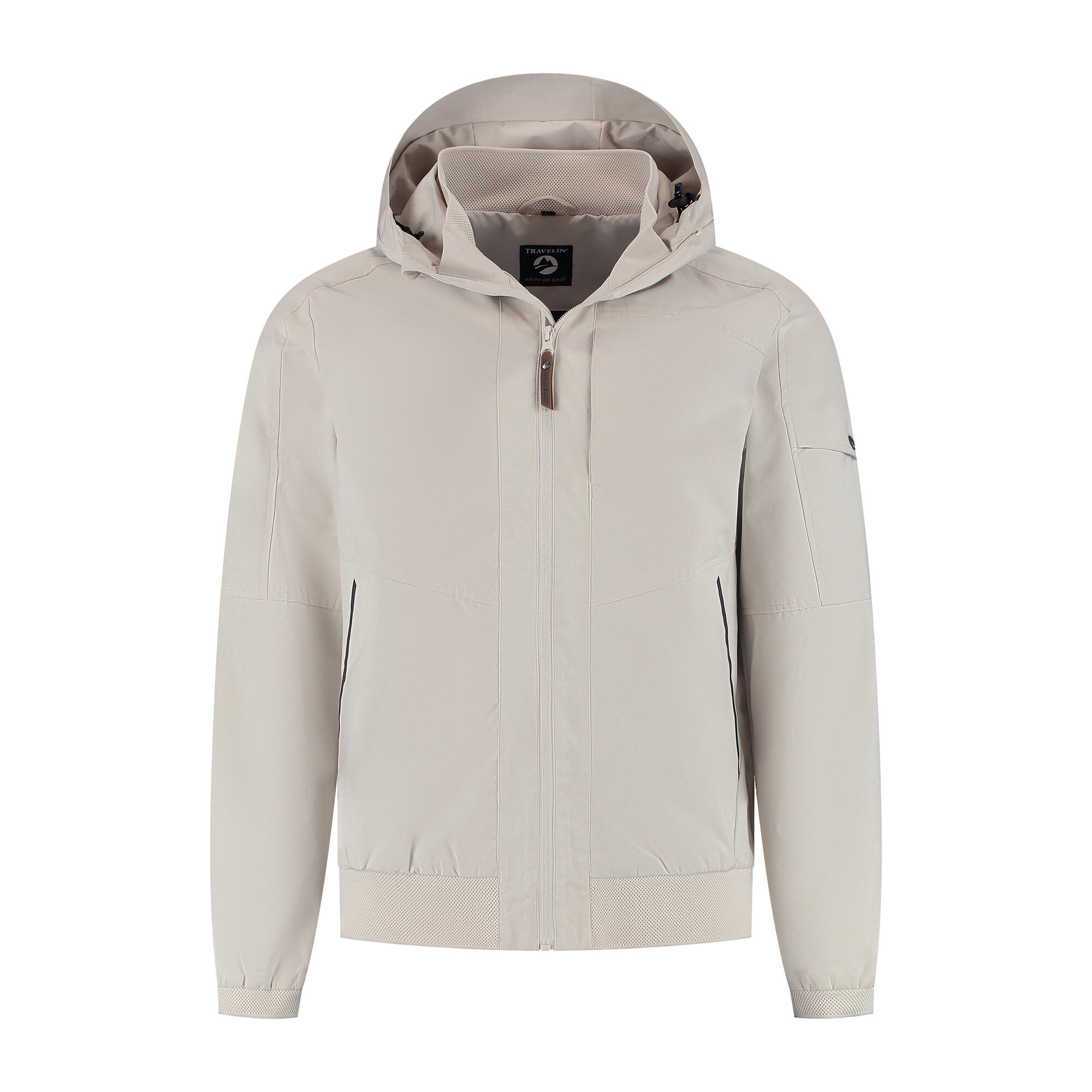 Helde Uomo - Giacca hardshell - Impermeabile - Sabbia 2/6