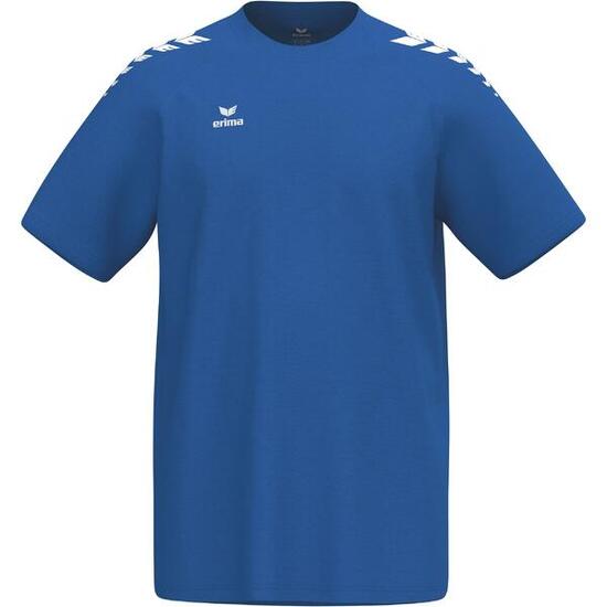 T-shirt Erima Cmpt Wings Royal/blanc